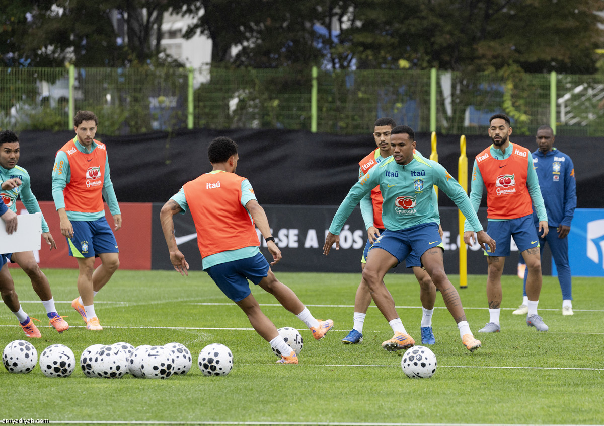 البرازيل.. حصة تدريبية