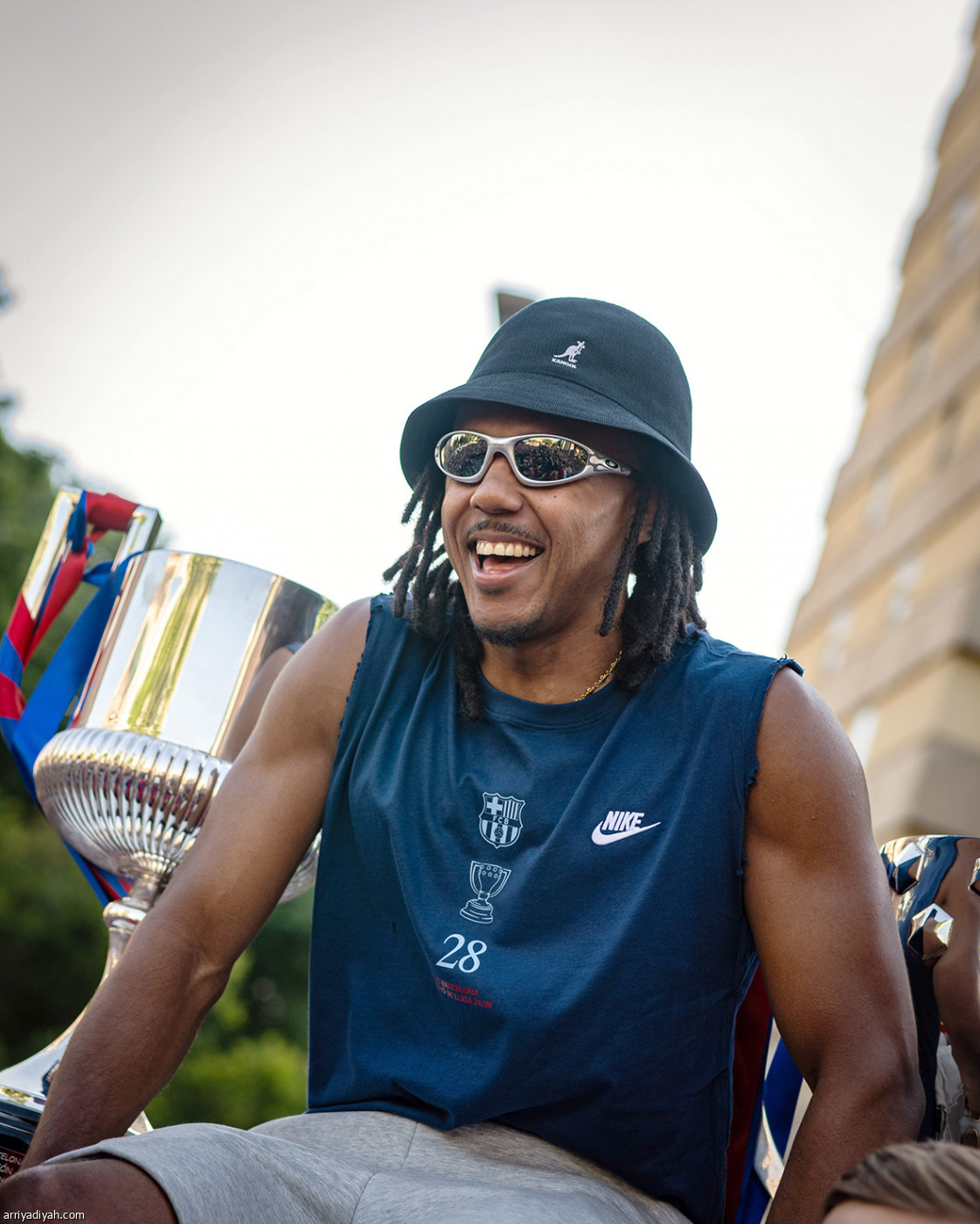 برشلونة يحتفل