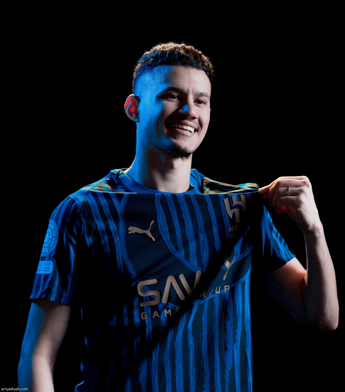 الأزرق .. جلسة تصوير