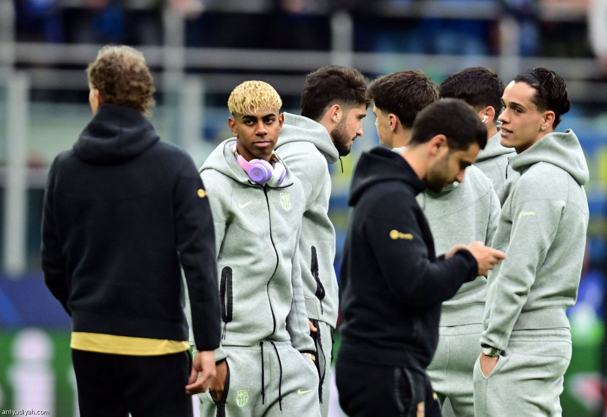 برشلونة بالأخضر