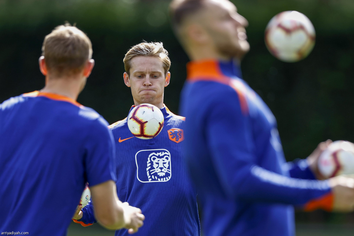 هولندا.. حصة تدريبية