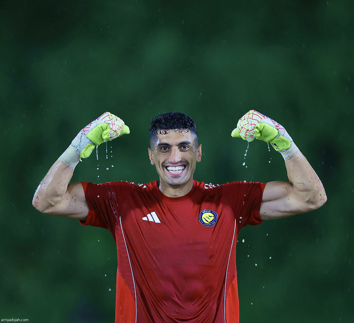 النصر تحت المطر